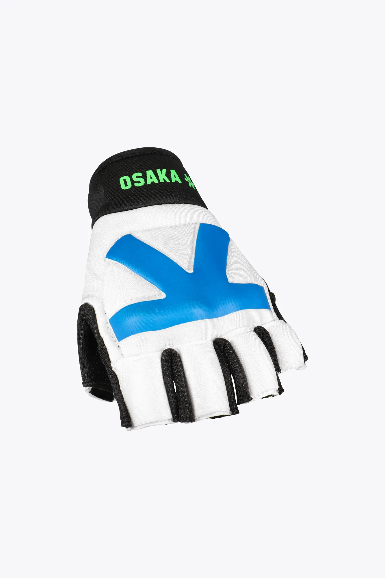 Osaka ARMADILLO Hockey Left Hand White- Ultra Blue Glove   22/23