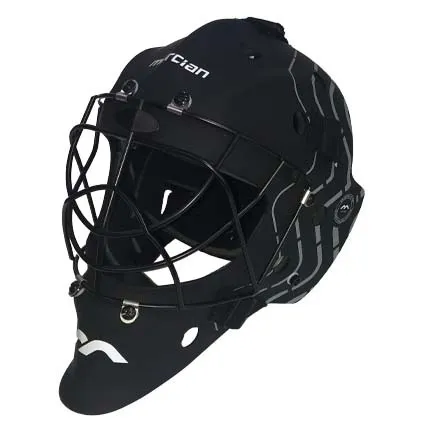 Mercian Genesis 2 Junior Helmet Black/Silver